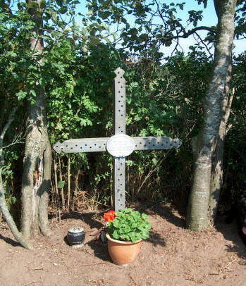 The Memorial Cross at the Crash Field