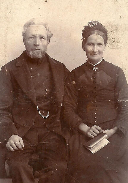 Mine tipoldeforældre Sine og Ivar Jensen Lund