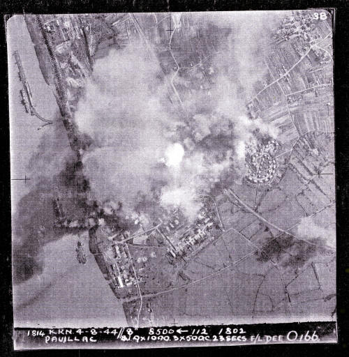 This Photo is taken by the Crew on a Mission the 4th - 5th August 1944